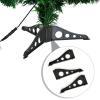 Albero di Natale Artificiale Altezza 60cm a Fibre Ottiche con 55 Rami