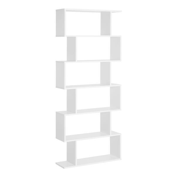 Libreria di Design Moderno Scaffale Bianco