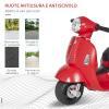 Vespa elettrica per bambini Batteria 6V Fari e Clacson 18-36 mesi