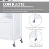 Mobiletto da Cucina con Ruote