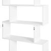 Libreria di Design Moderno Scaffale Bianco