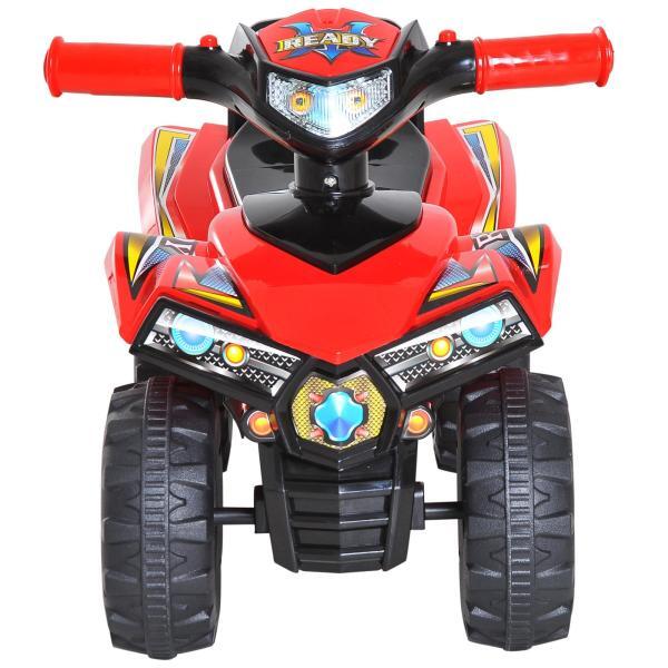 Quad Giocattolo per Bambini con 4 Ruote Clacson Musica Luci