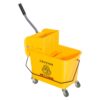 Carrello Secchio 20L con Separatore Acqua e Strizzatore Rimovibile in PP