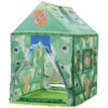 Tenda Gioco Mimetica per Bambini 3+ Anni per Interno e Esterno Verde 93x69x103cm