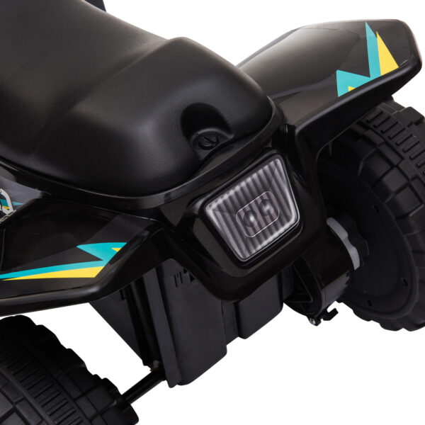 Quad per Bambini Elettrico con Batteria Ricaricabile 6V - Nero