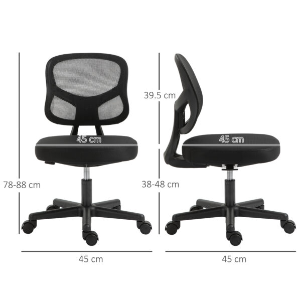 Sedia da Ufficio Ergonomica con Supporto Lombare e Altezza Regolabile