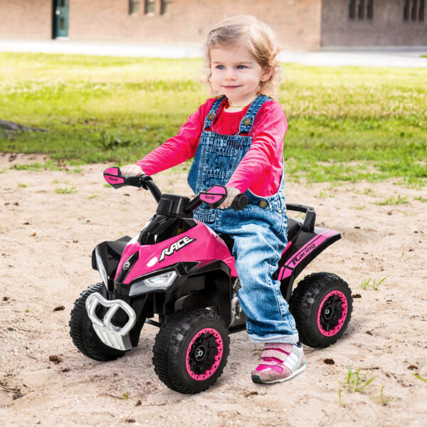 Quad per Bambini Cavalcabile a Spinta con Luci e Suoni, 18-36 Mesi