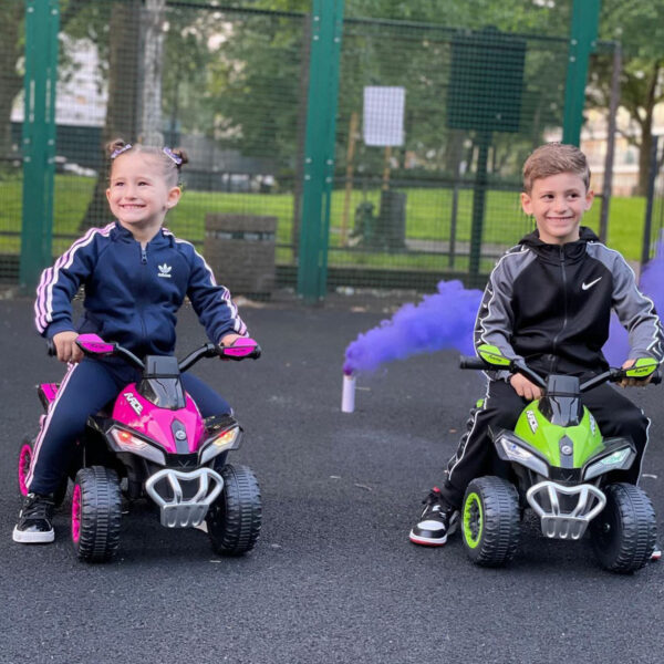 Quad per Bambini Cavalcabile a Spinta con Luci e Suoni, 18-36 Mesi