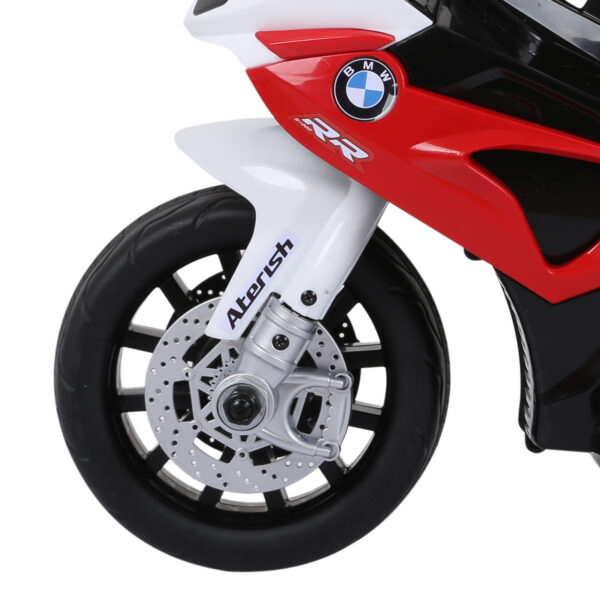 Moto Elettrica per Bambini con Licenza BMW Max 20kg - Batteria 6V Bianco e Rosso