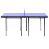 Tavolino da Ping Pong Pieghevole in Legno MDF 153 x 76.5 x 67cm Blu e Nero