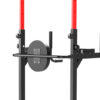 Stazione da Fitness Pieghevole con Altezza Regolabile 180-230cm con Barra