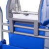 Carrello delle Pulizie Professionale con Secchio 25L e Strizzatore, Blu