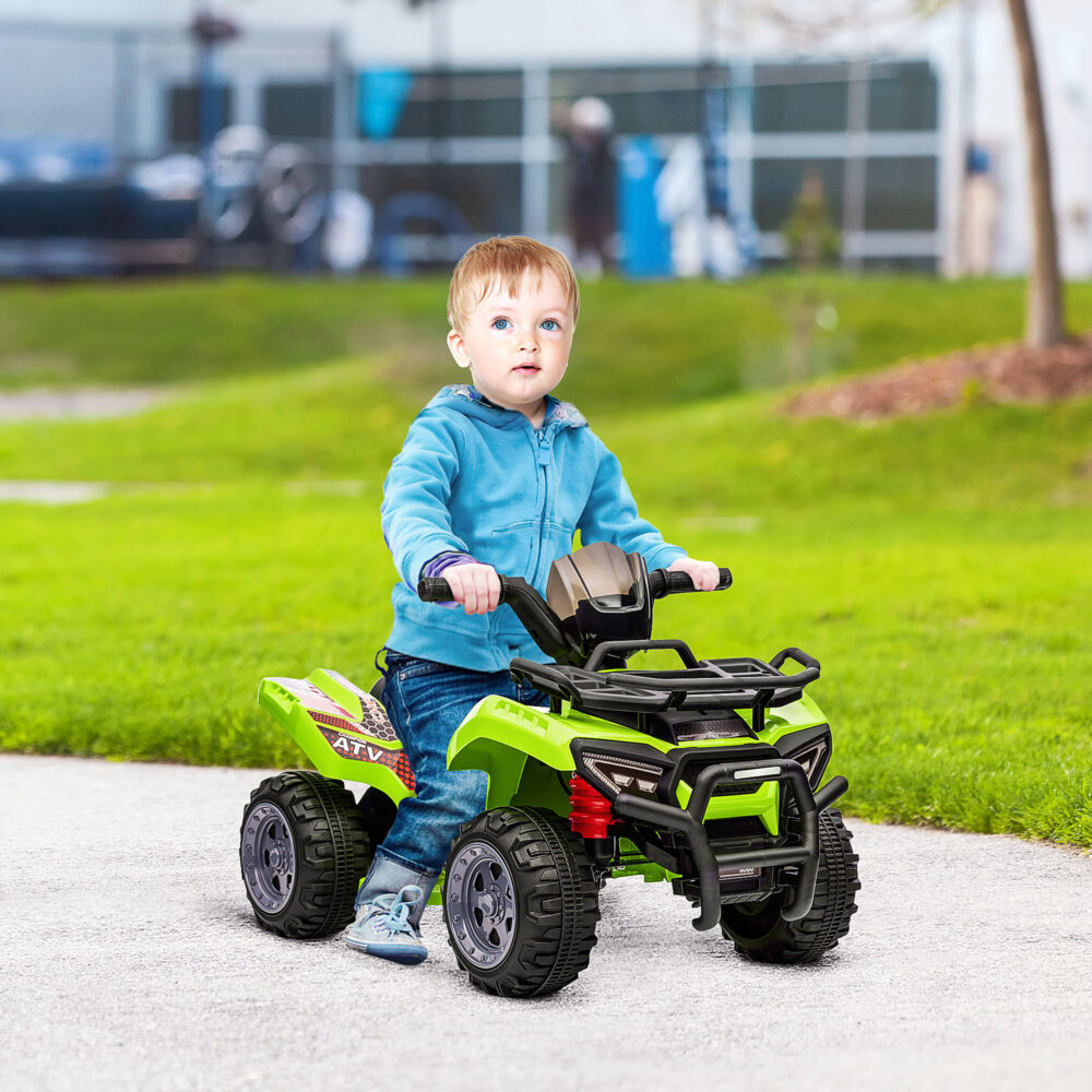 Il numero 1 del risparmio-QUAD PER BAMBINI ELETTRICO CON BATTERIA  RICARICABILE 6V NERO