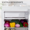 Frigo Portatile 91L con Termostato Regolabile, Scaffali a Parete, Ripiani e 1 Cassetto, 47.5x44.2x84 cm