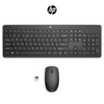 HP 230 Combo Tastiera e Mouse Wireless, fino a 1 anno di Autonomia, Digitazione Silenziosa, Tasti Scelta Rapida e 12 Funzioni, Tastierino Numerico, 1600 DPI, Rotella Scorrimento, Nera