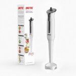 Imetec HB3 Frullatore a Immersione, Gambo Large Estraibile, Lame in Acciaio Inox, Funzionamento a Impulsi, 450W