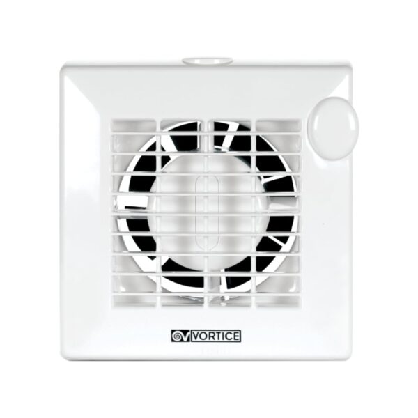 Vortice 11211 Aspiratore Elicoidale Da Muro con Timer Elettronico M100/4 - IPX4